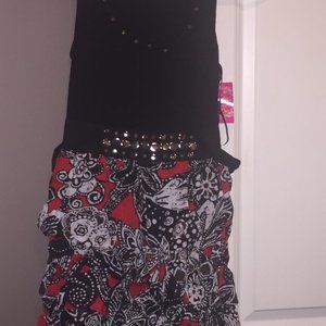 Candie's Tribal Pop Dress Size 1 New With Tag